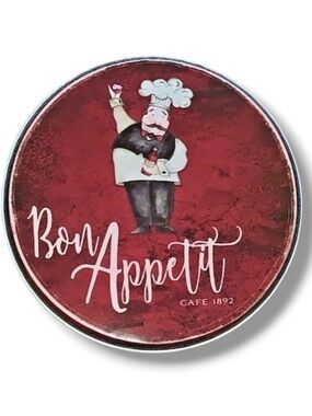 Stove Burner Covers  Bon Appetite Cafe 1892 Range Kleen 4 Piece Metal Set